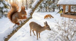 Zimowe Żywienie: Co Jedzą Zwierzęta, Gdy Las Przykryje Śnieg?