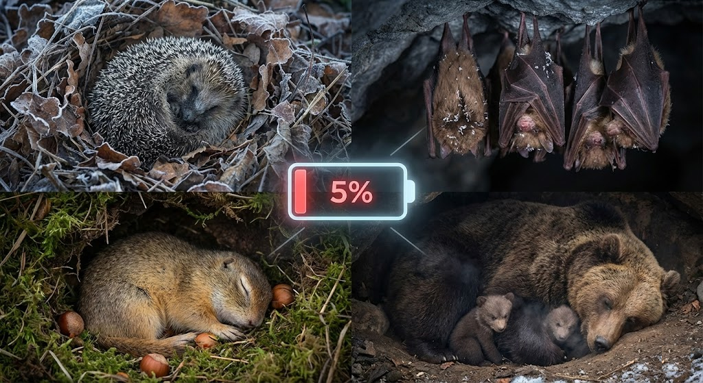 Zimowy Sen: Jak Zwierzęta Hibernują? (I dlaczego to nie jest zwykła drzemka!)