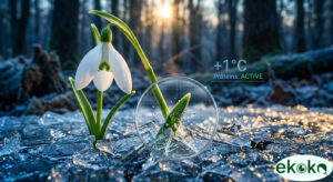 Leśni superbohaterowie: Jak przebiśniegi przebijają się przez lód?